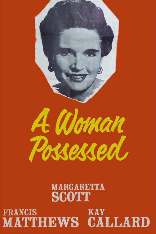 Movie poster for A Woman Possessed (1958)