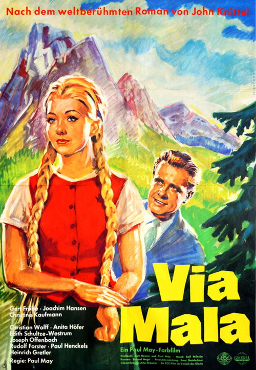 Movie poster for Via Mala (1961)