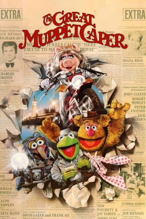 Movie poster for The Great Muppet Caper (1981)