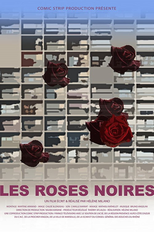 Movie poster for Les Roses noires (2012)
