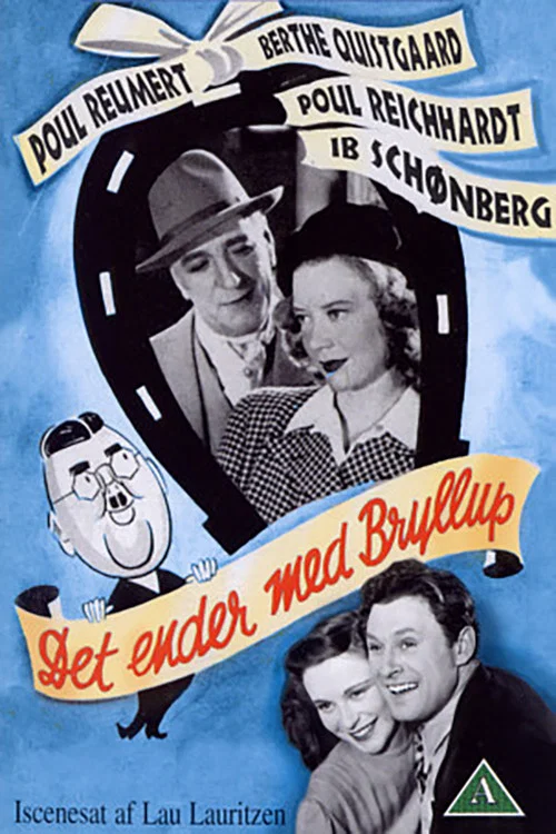 Movie poster for Det ender med bryllup (1943)