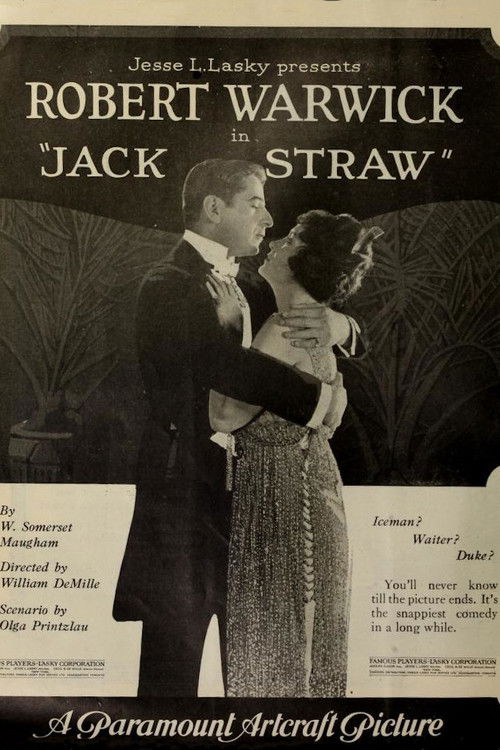 Movie poster for Jack Straw (1920)