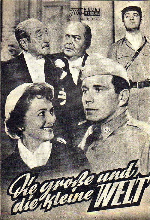 Movie poster for Die große und die kleine Welt (1936)