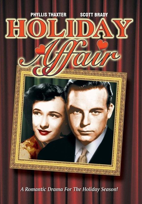 Movie poster for Holiday Affair (1955)
