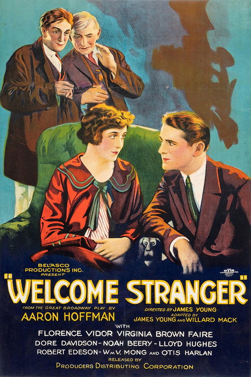 Movie poster for Welcome Stranger (1924)