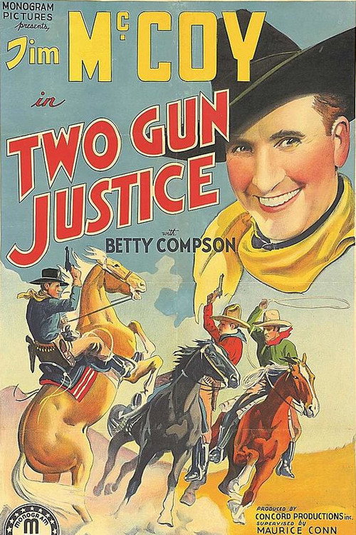 Movie poster for Two Gun Justice (1938)