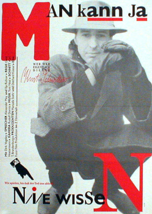 Movie poster for Mann kann ja nie wissen (1987)