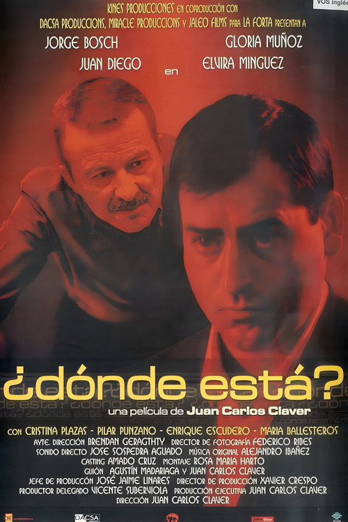 Movie poster for ¿Dónde está? (2002)