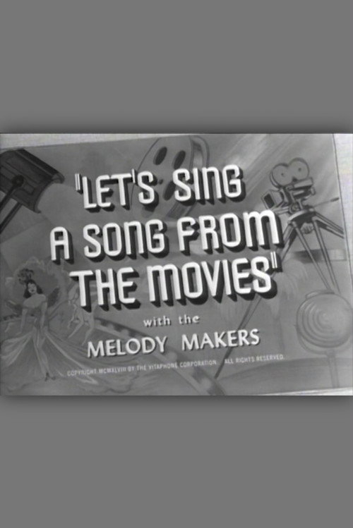 Movie poster for Let's Sing a Song from the Movies (1948)