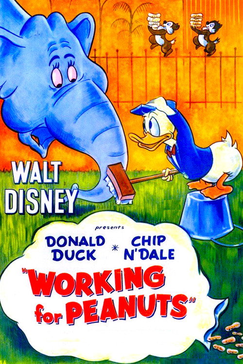 Movie poster for Working for Peanuts (1953)