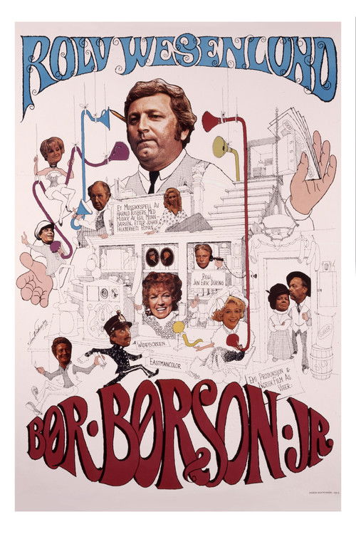 Movie poster for Bør Børson Jr. (1974)