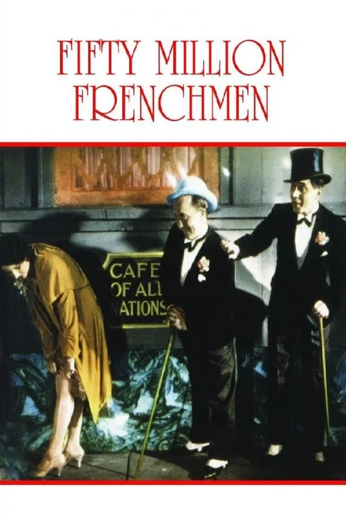 Movie poster for 50 Million Frenchmen (1931)