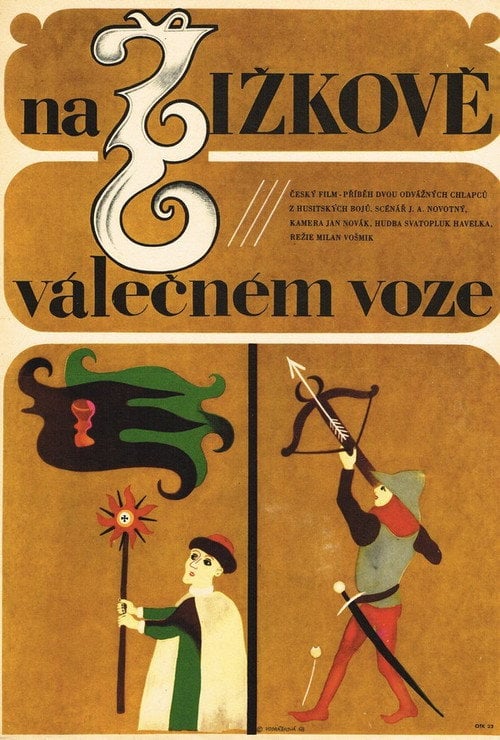 Movie poster for On Zizka's Battle Waggon (1968)