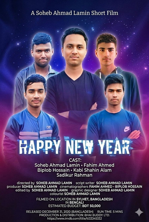 Movie poster for Happy New Year (2020)