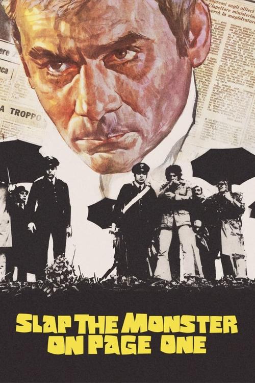 Movie poster for Slap the Monster on Page One (1972)