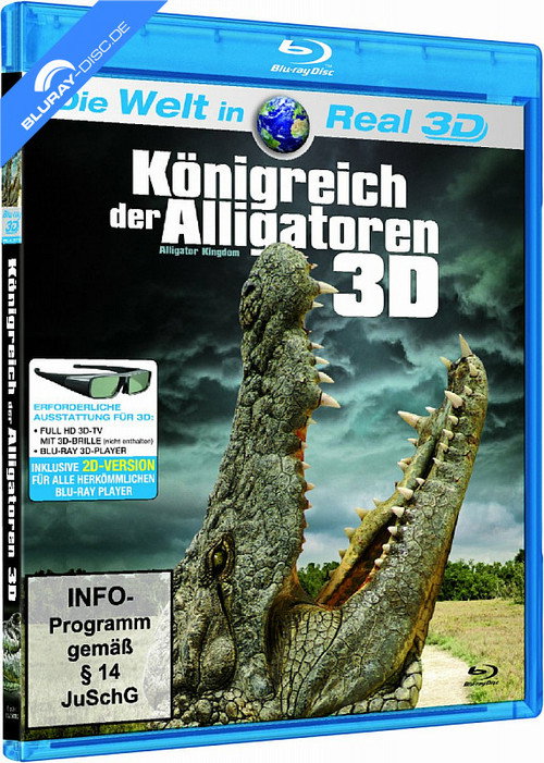 Movie poster for Alligator Kingdom 3D (2011)