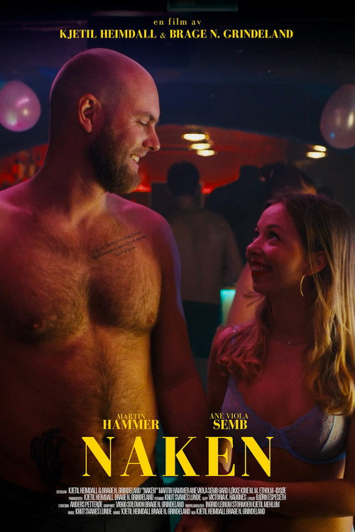 Movie poster for Naken (2023)