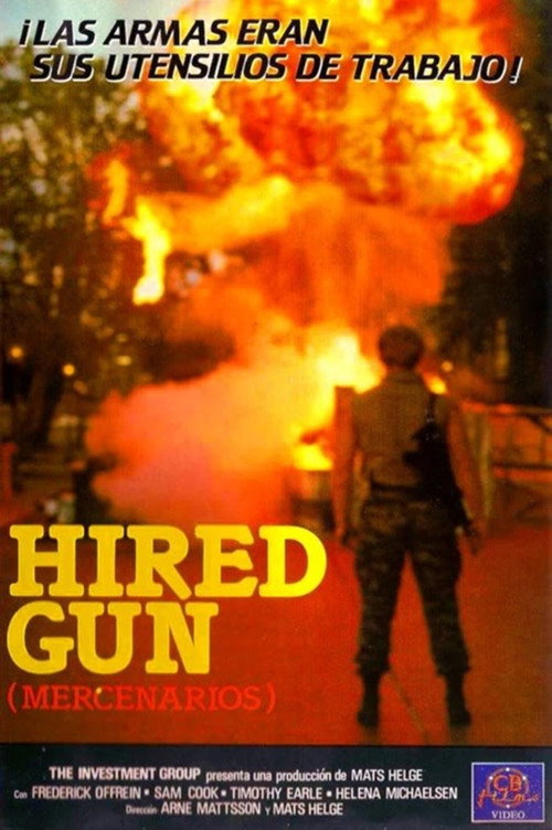 Movie poster for The Hired Gun (1989)