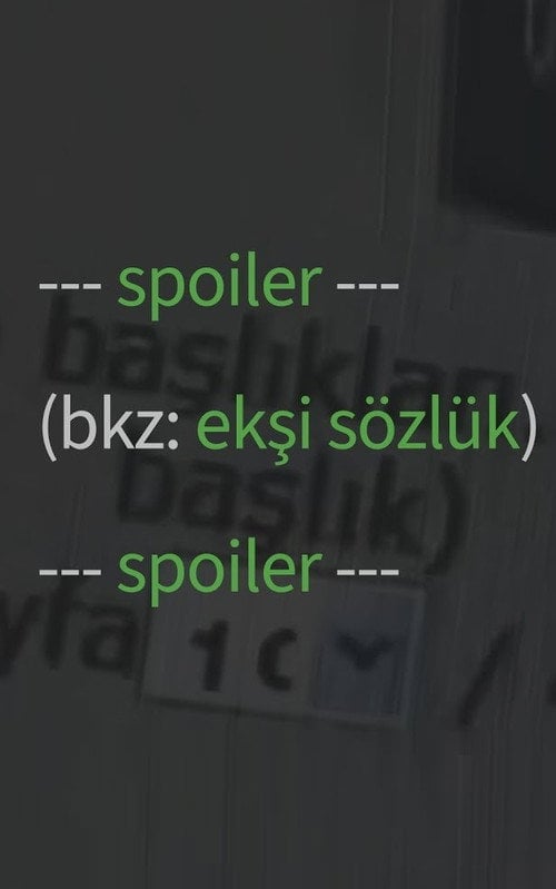 Movie poster for bkz: ekşi sözlük (2020)