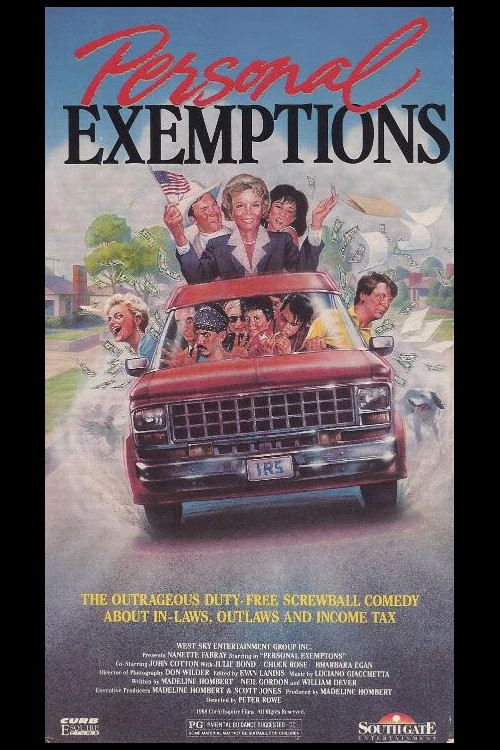 Movie poster for Personal Exemptions (1989)