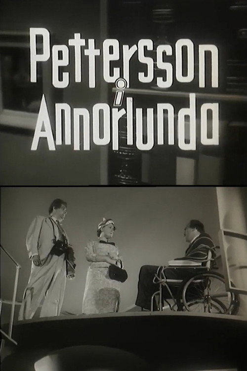 Movie poster for Pettersson i Annorlunda (1956)