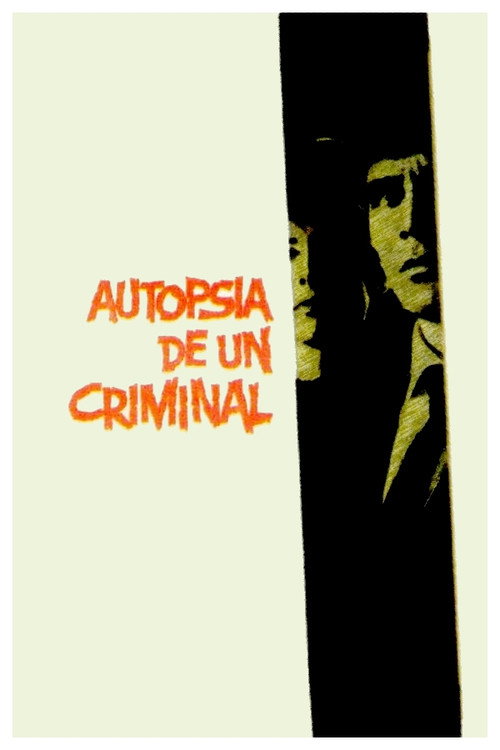 Movie poster for Autopsia de un criminal (1963)
