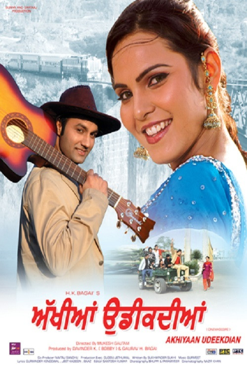 Movie poster for Akhiyaan Udeekdian (2009)