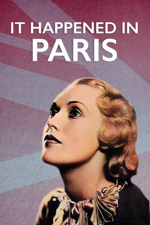 Movie poster for It Happened in Paris (1935)