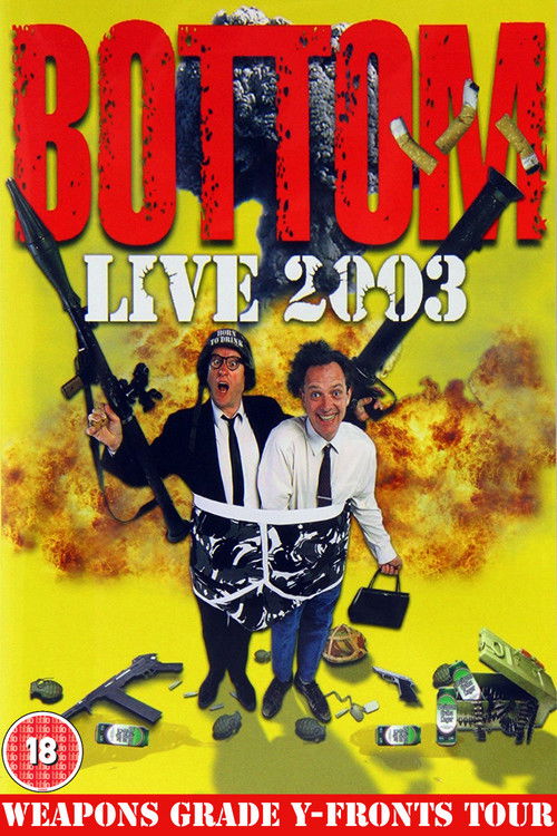 Movie poster for Bottom Live 2003: Weapons Grade Y-Fronts Tour (2003)