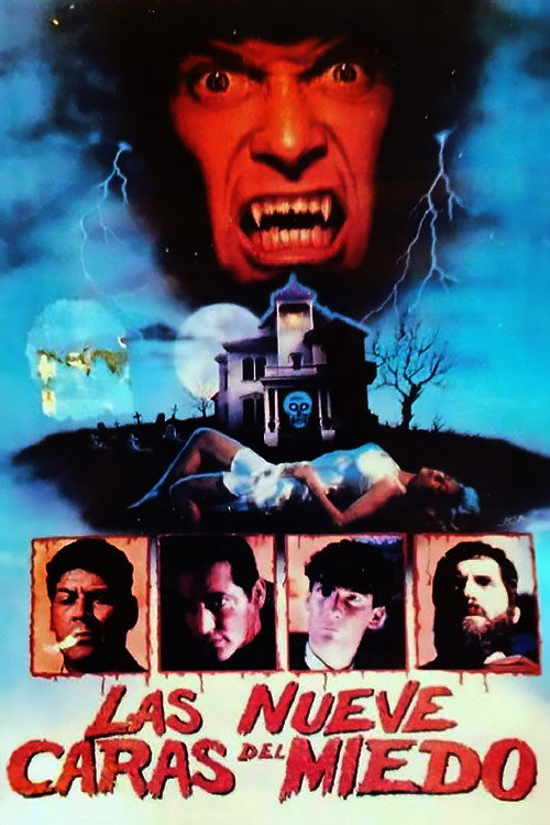 Movie poster for Las nueve caras del miedo (1995)