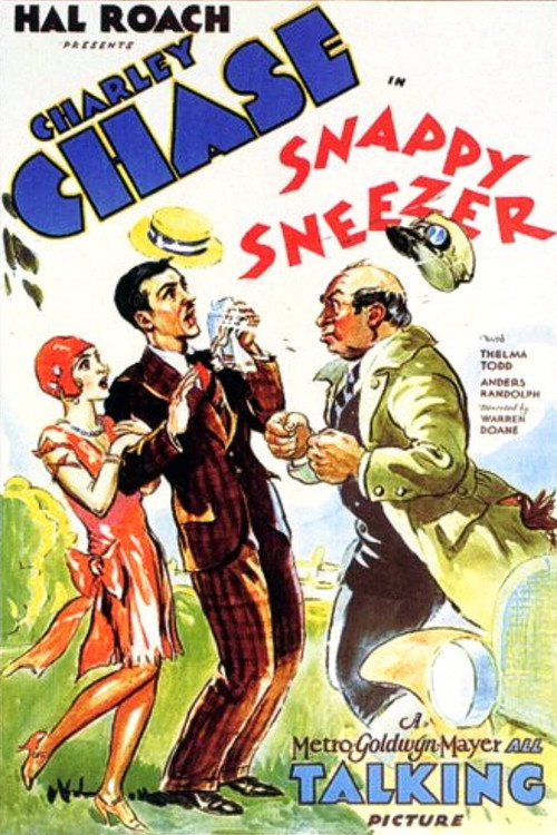 Movie poster for Snappy Sneezer (1929)