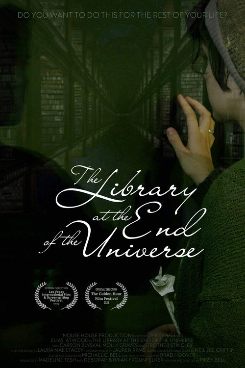 Movie poster for The Library at the End of the Universe (2022)