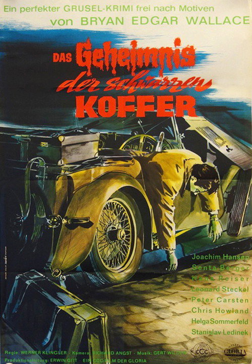 Movie poster for The Secret of the Black Trunk (1962)