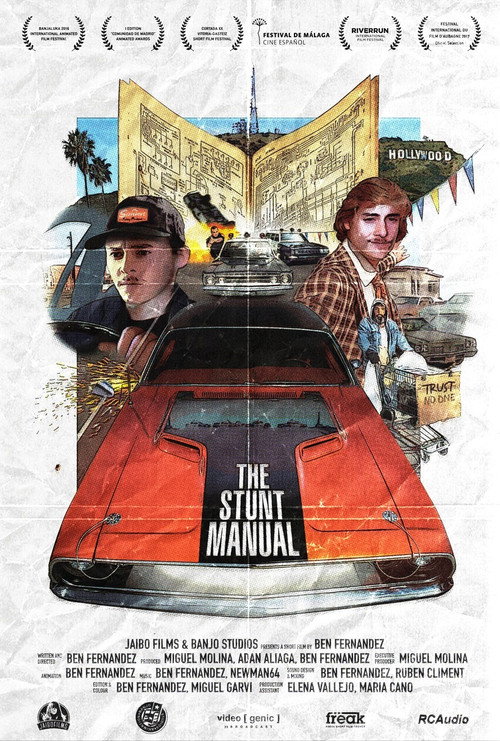 Movie poster for The Stunt Manual (2016)