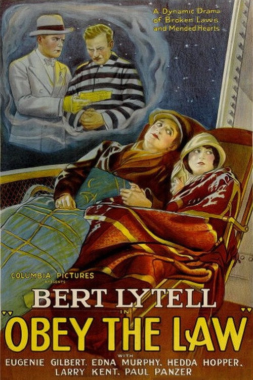 Movie poster for Obey the Law (1926)