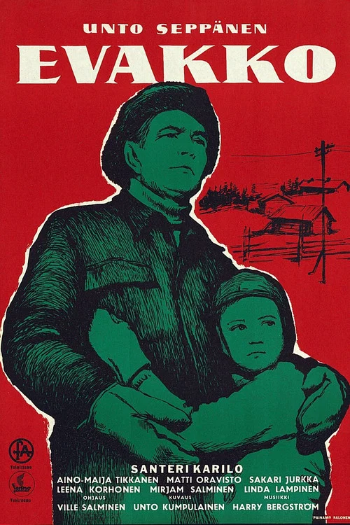 Movie poster for Evakko (1956)