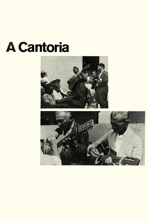 Movie poster for A Cantoria (1970)