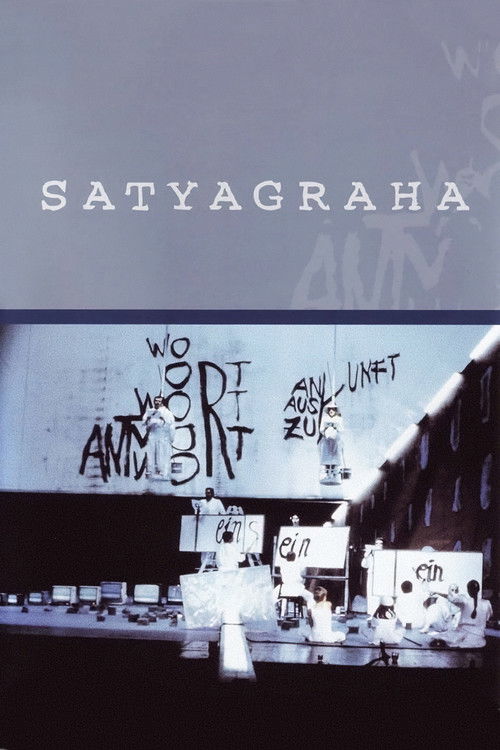 Movie poster for Philip Glass: Satyagraha (1983)