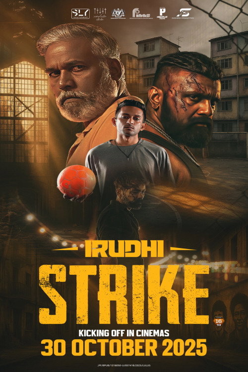 Movie poster for Irudhi Strike (2025)