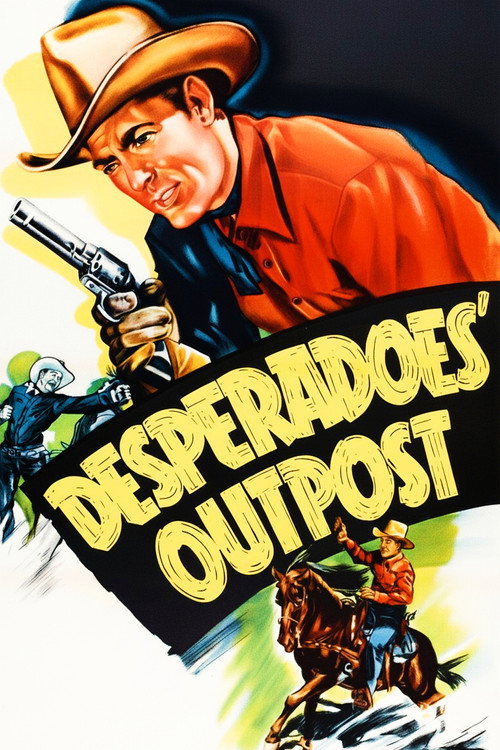 Movie poster for Desperadoes' Outpost (1952)