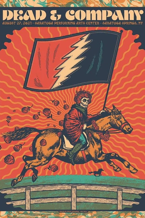 Movie poster for Dead & Company: 2021-08-27 Saratoga Performing Arts Center, Saratoga Springs, NY (2021)