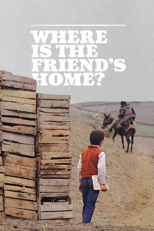 Movie poster for Where Is The Friend's House? (1987)