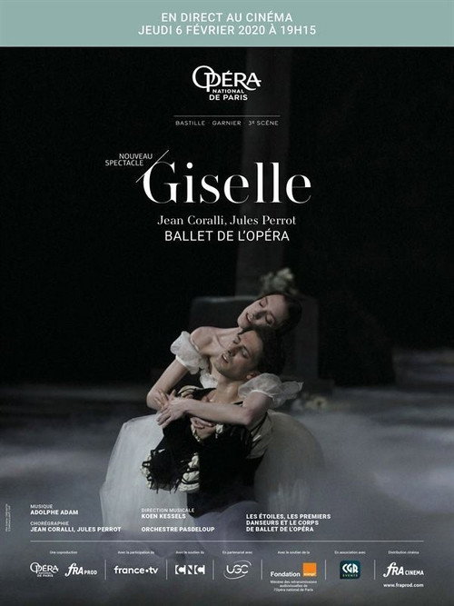 Movie poster for Giselle (Palais Garnier) (2020)