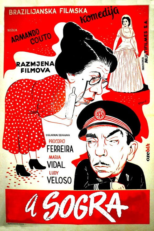 Movie poster for A Sogra (1954)