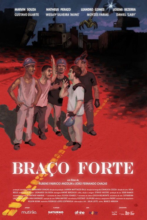 Movie poster for Braço Forte
