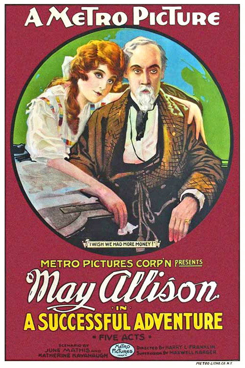 Movie poster for A Successful Adventure (1918)