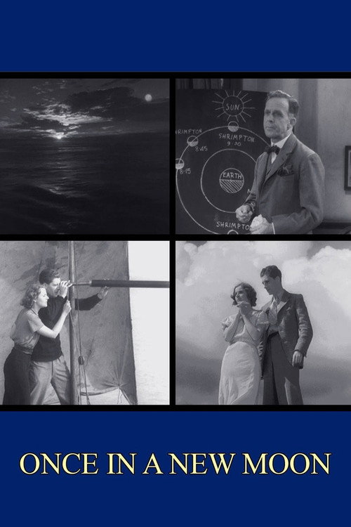 Movie poster for Once in a New Moon (1935)