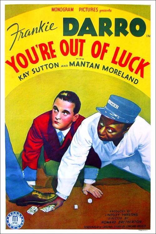 Movie poster for You're Out of Luck (1941)