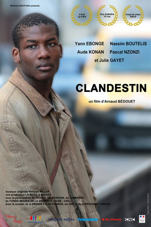 Movie poster for Clandestin (2010)