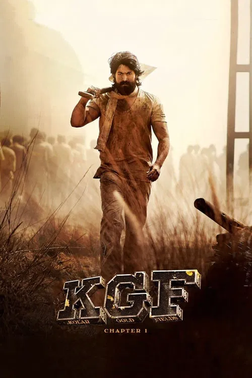 Movie poster for K.G.F: Chapter 1 (2018)